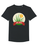 Iarbă Tricou mânecă scurtă guler larg Bărbat Skater