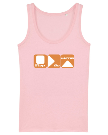 Stop Go Climb Cotton Pink