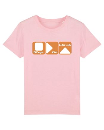 Stop Go Climb Cotton Pink