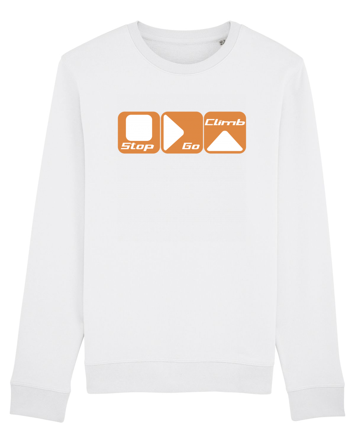 Bluză mânecă lungă Unisex Rise White