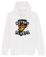 I just wet my plants Halloween  Hanorac cu fermoar Unisex Connector