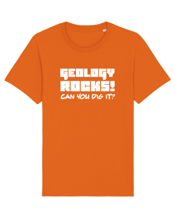 Geology rocks Bright Orange