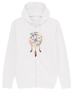 Be Free Dream Catcher Hanorac cu fermoar Unisex Connector