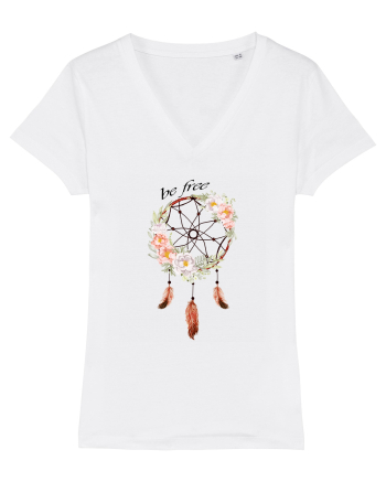 Be Free Dream Catcher White