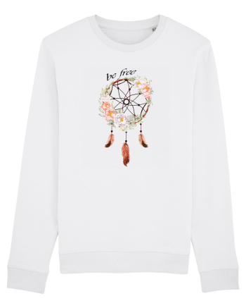 Be Free Dream Catcher White