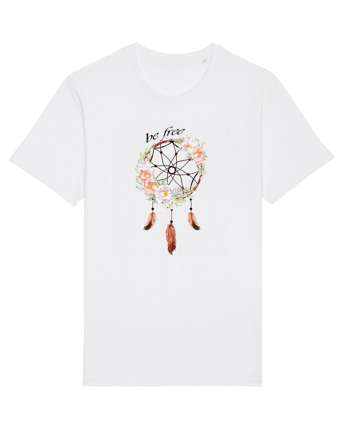 Tricou mânecă scurtă Unisex Rocker White