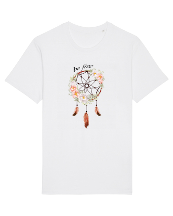 Be Free Dream Catcher White