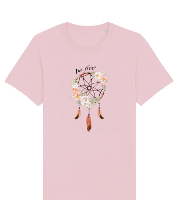 Be Free Dream Catcher Cotton Pink