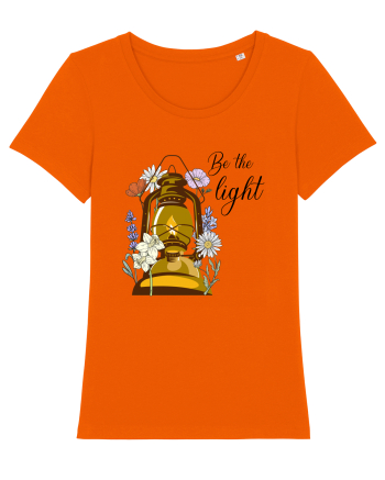Be The Light Bright Orange