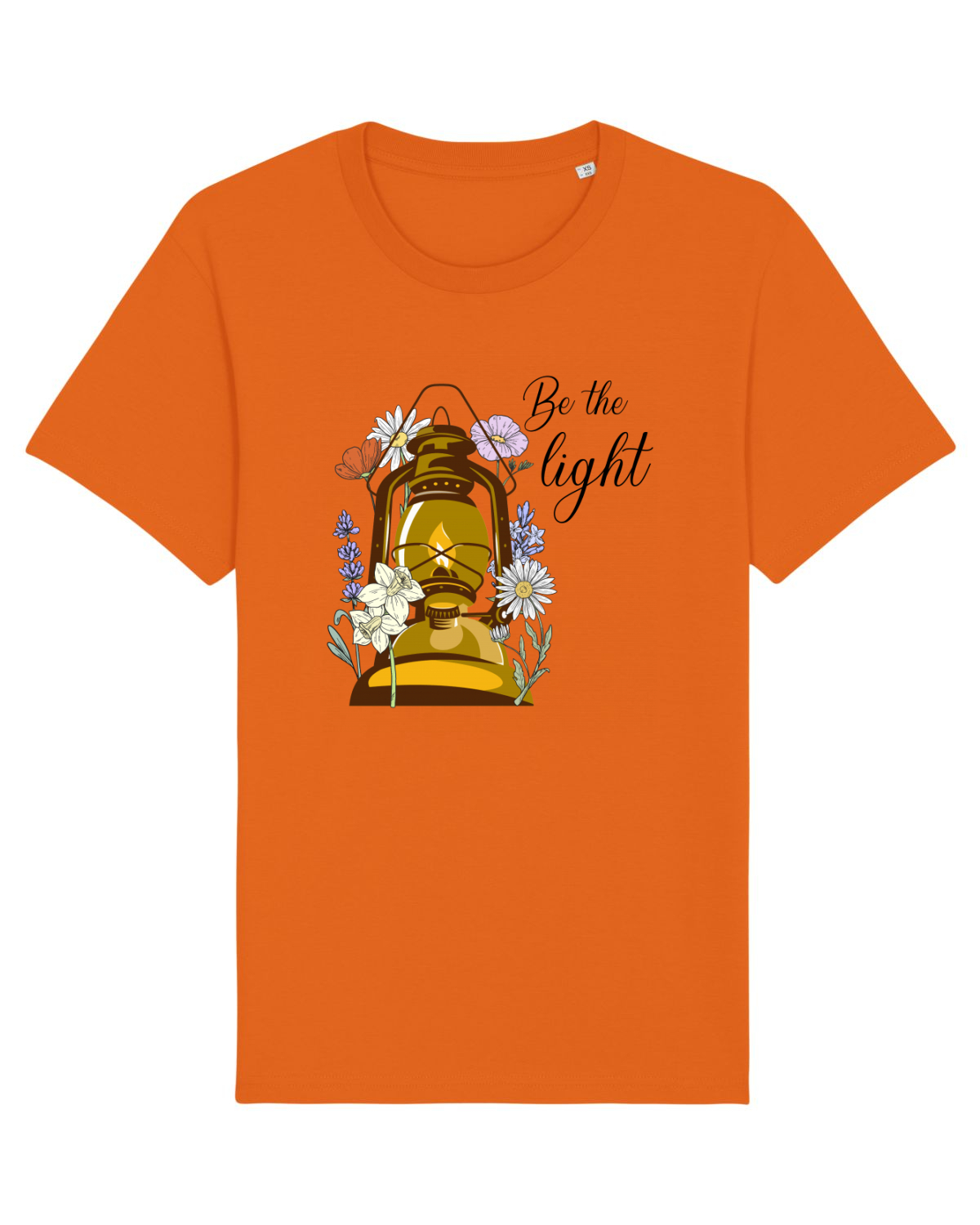 Tricou mânecă scurtă Unisex Rocker Bright Orange