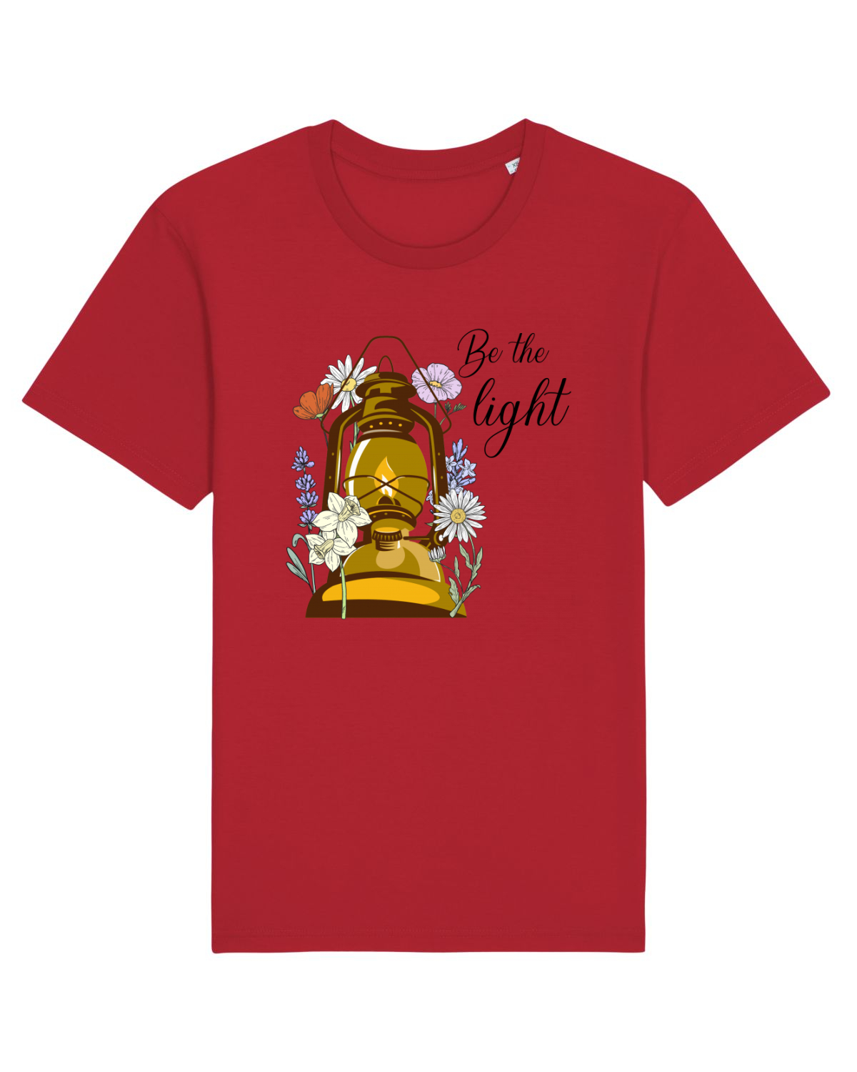 Tricou mânecă scurtă Unisex Rocker Red