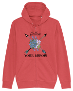 Follow Your Arrow Hanorac cu fermoar Unisex Connector