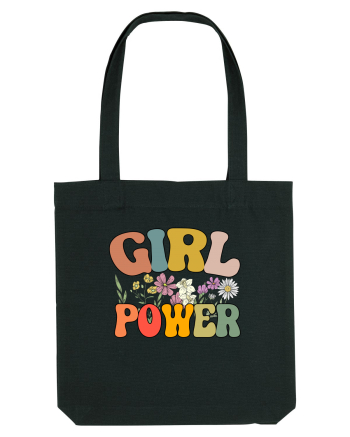 Girl Power Wildflowers Black