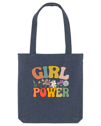 Girl Power Wildflowers Midnight Blue