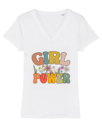 Girl Power Wildflowers White