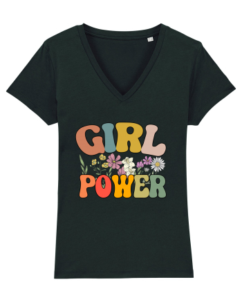 Girl Power Wildflowers Black