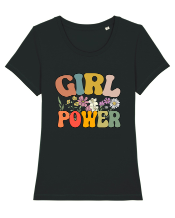 Girl Power Wildflowers Black