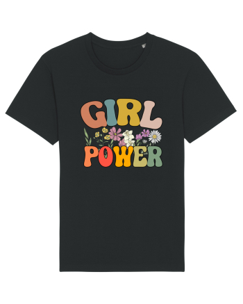 Girl Power Wildflowers Black