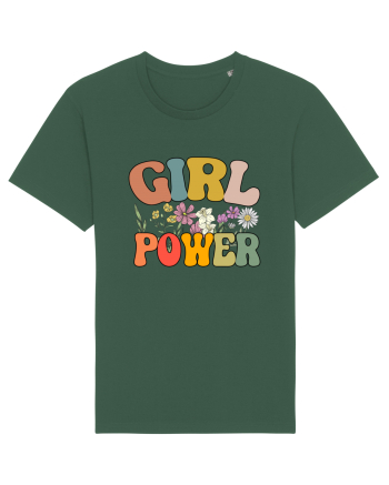 Girl Power Wildflowers Bottle Green
