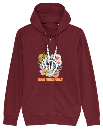 Good Vibes Only Burgundy