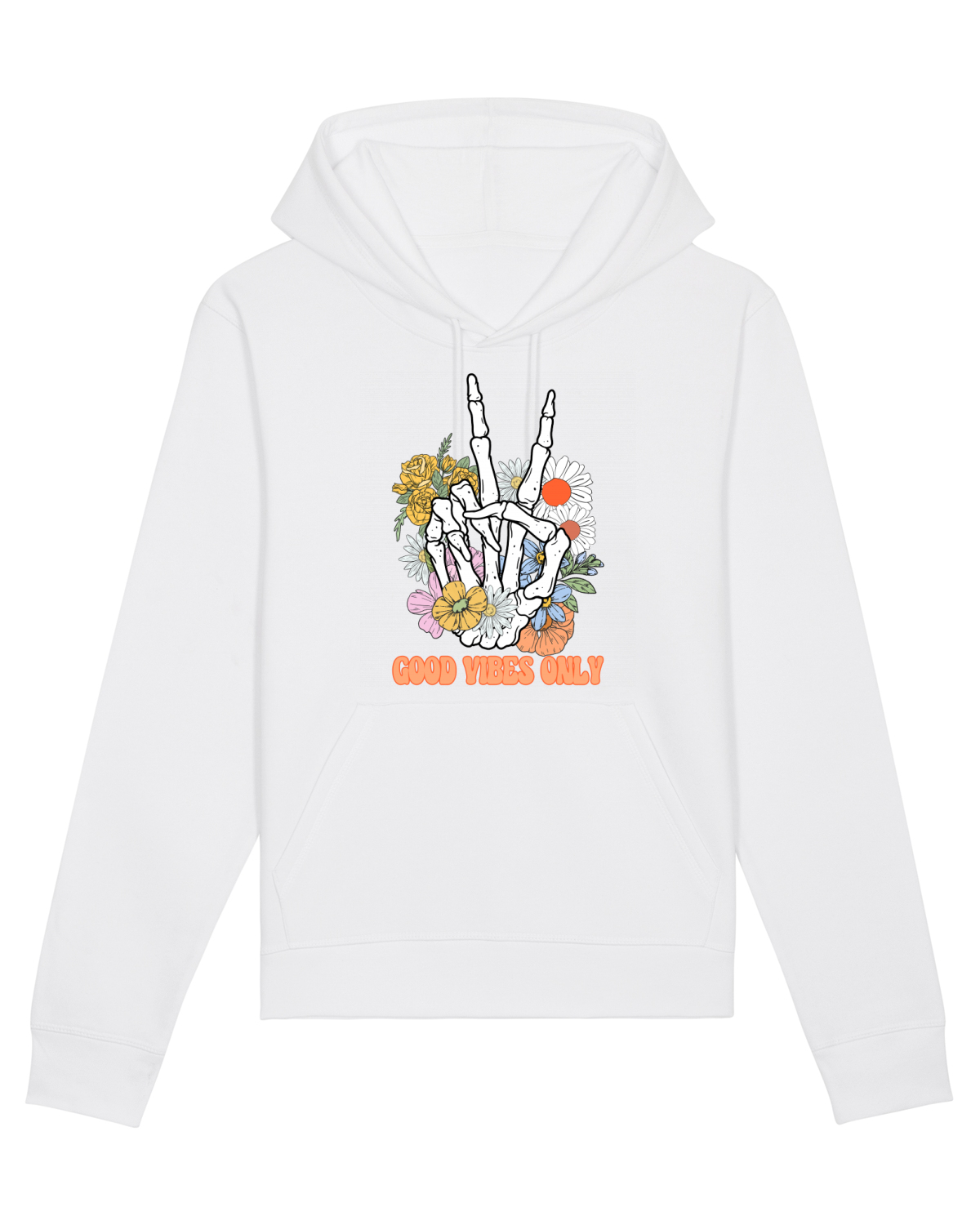 Hanorac Unisex Drummer White