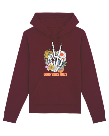 Good Vibes Only Burgundy