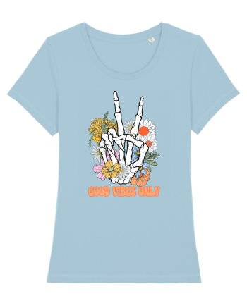 Good Vibes Only Sky Blue