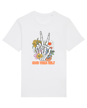 Good Vibes Only White