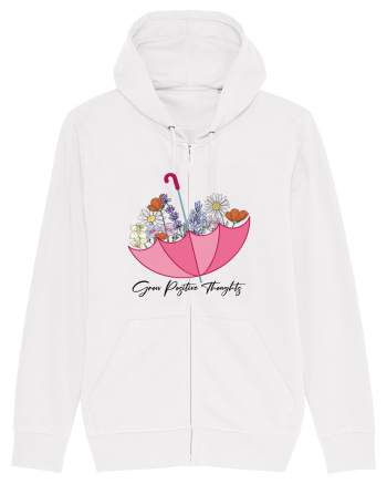 Grow Positive Thoughts White