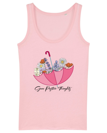 Grow Positive Thoughts Cotton Pink