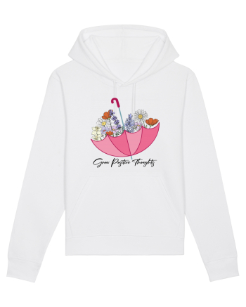 Grow Positive Thoughts White