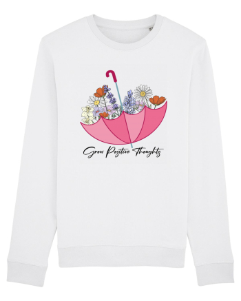 Grow Positive Thoughts White