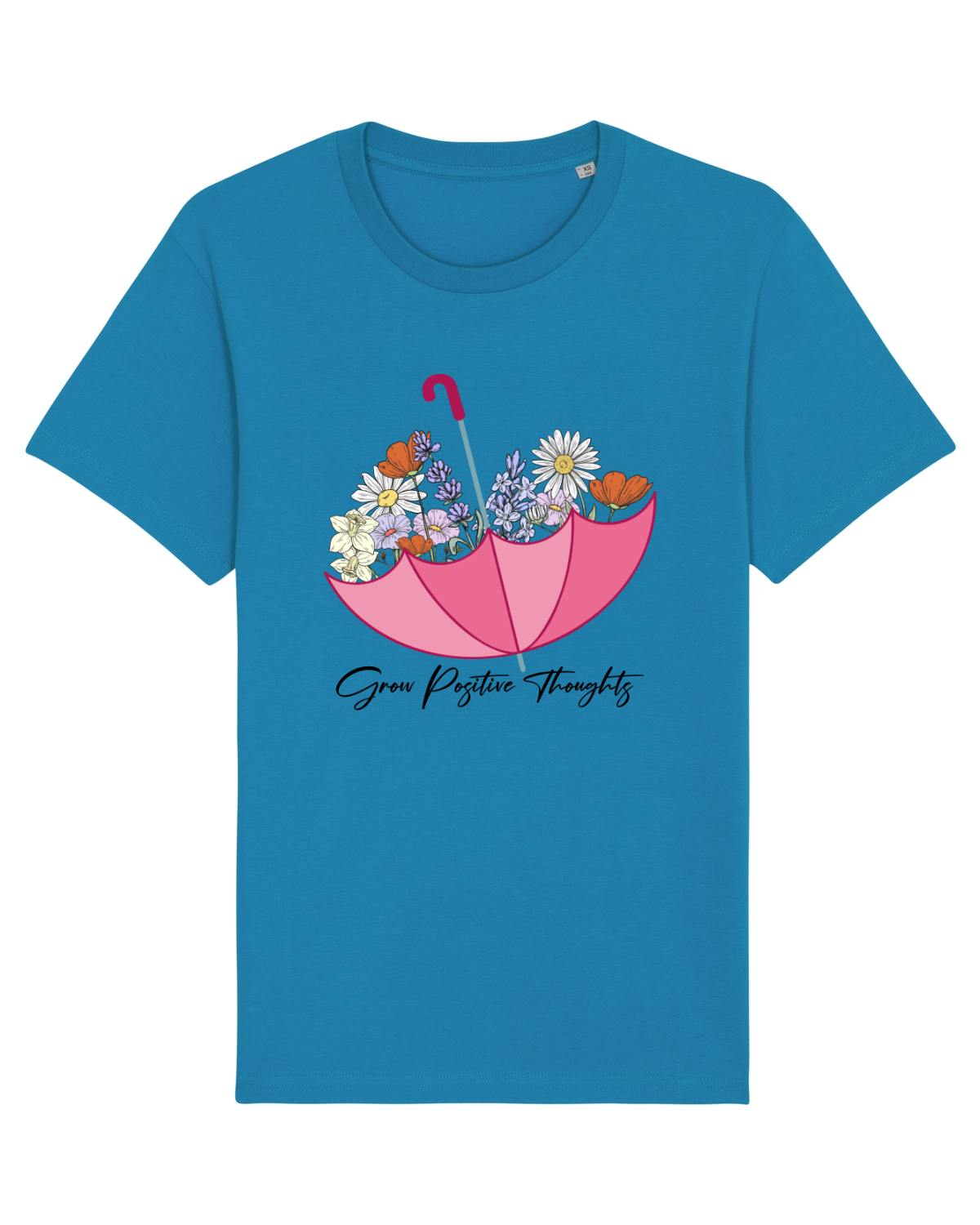 Tricou mânecă scurtă Unisex Rocker Azur