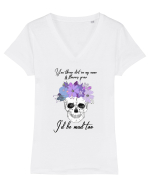 I'll be mad too Tricou mânecă scurtă guler V Damă Evoker