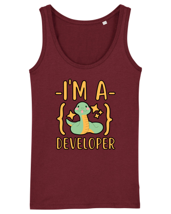 I'm A Python Developer Burgundy