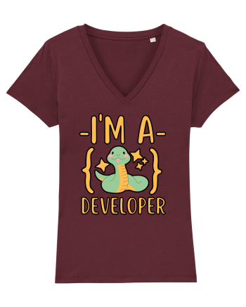I'm A Python Developer Burgundy