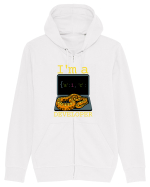 I'm A Python Developer Hanorac cu fermoar Unisex Connector