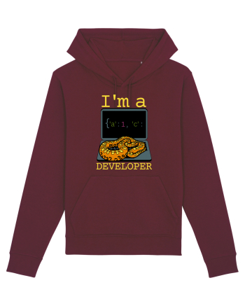 I'm A Python Developer Burgundy