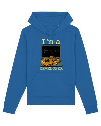 I'm A Python Developer Royal Blue