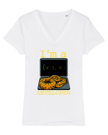 I'm A Python Developer White
