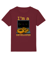 I'm A Python Developer Tricou mânecă scurtă  Copii Mini Creator