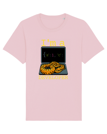 I'm A Python Developer Cotton Pink