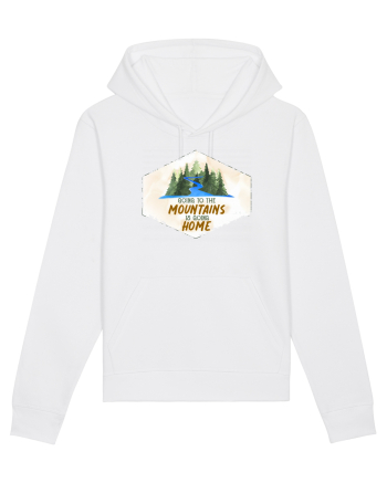 To the mountains White