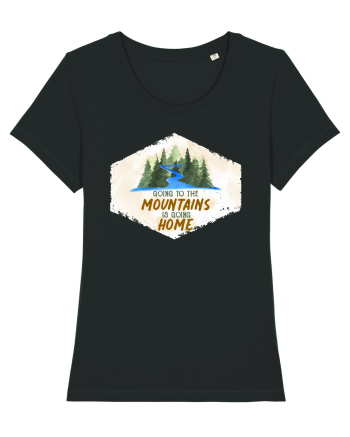 To the mountains Black