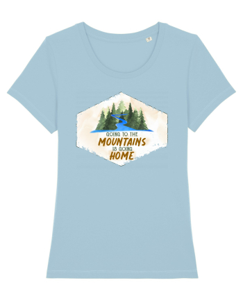 To the mountains Sky Blue