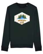 To the mountains Bluză mânecă lungă Unisex Rise