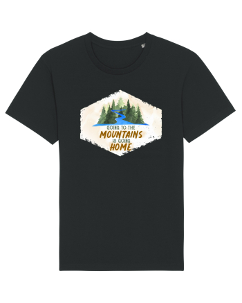 To the mountains Black