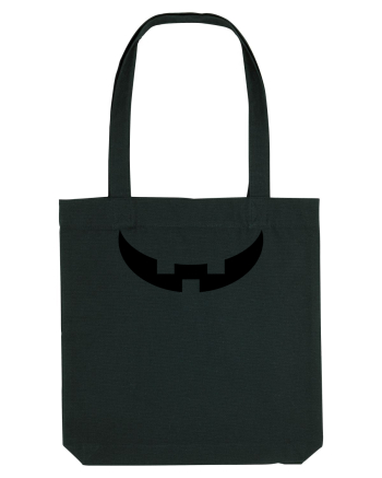 Dovleac de halloween - zambet Black
