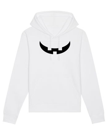 Dovleac de halloween - zambet White