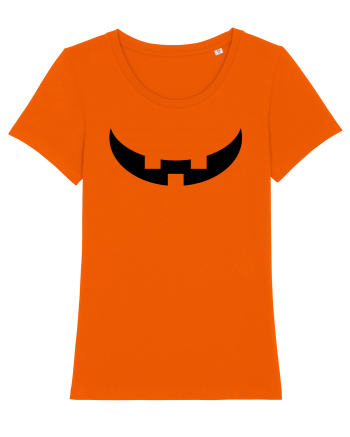Dovleac de halloween - zambet Bright Orange